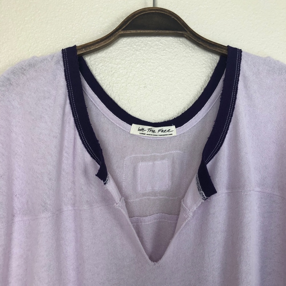 ✖️SOLD✖️•WE THE FREE• Hail Mary Colorblocked Tunic - Picture 6 of 8